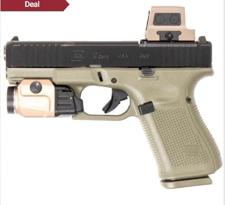 Glock 19 Gen 5 BFG/FDE – 9mm Compact Pistol