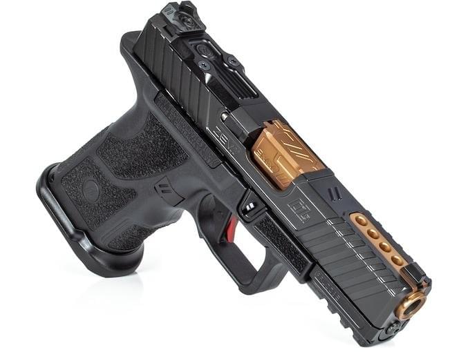 ZEV Technologies OZ-9C Elite Hyper-Comp Semi-Automatic Pistol 9mm Luger 4″ Barrel 10-Round Black - Image 3