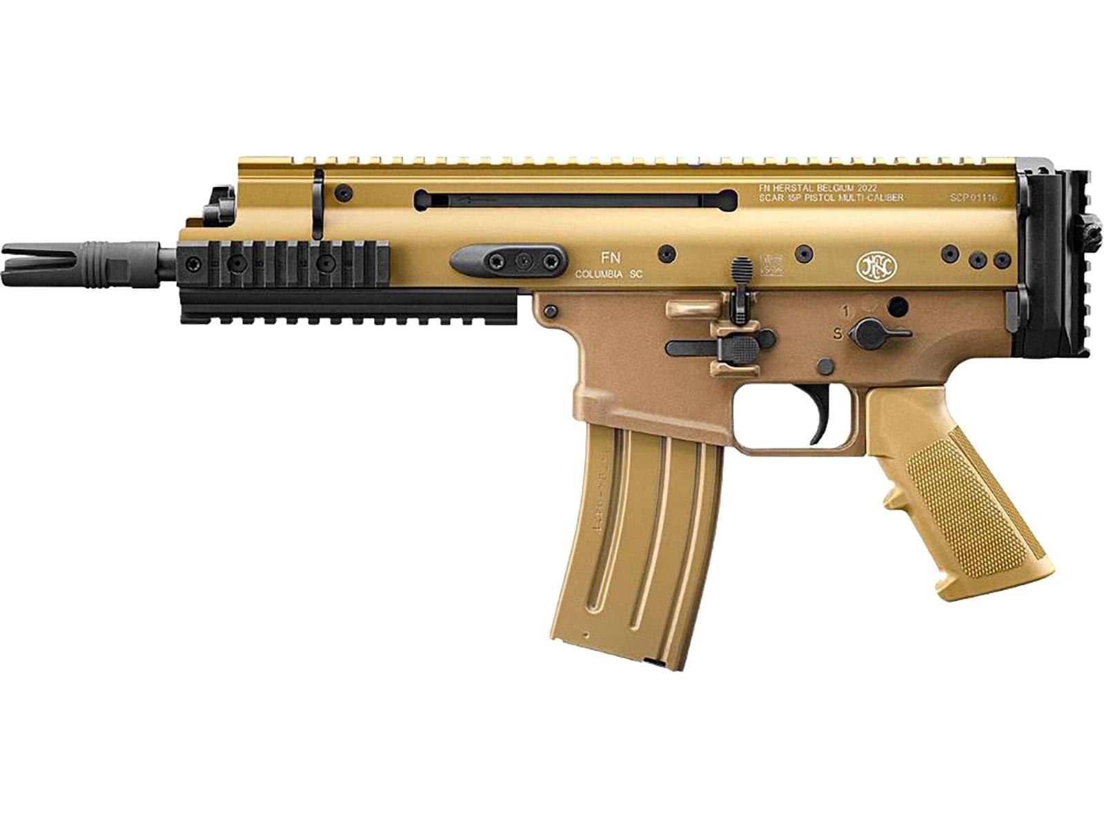 FN SCAR 15P Pistol Gold - Image 2